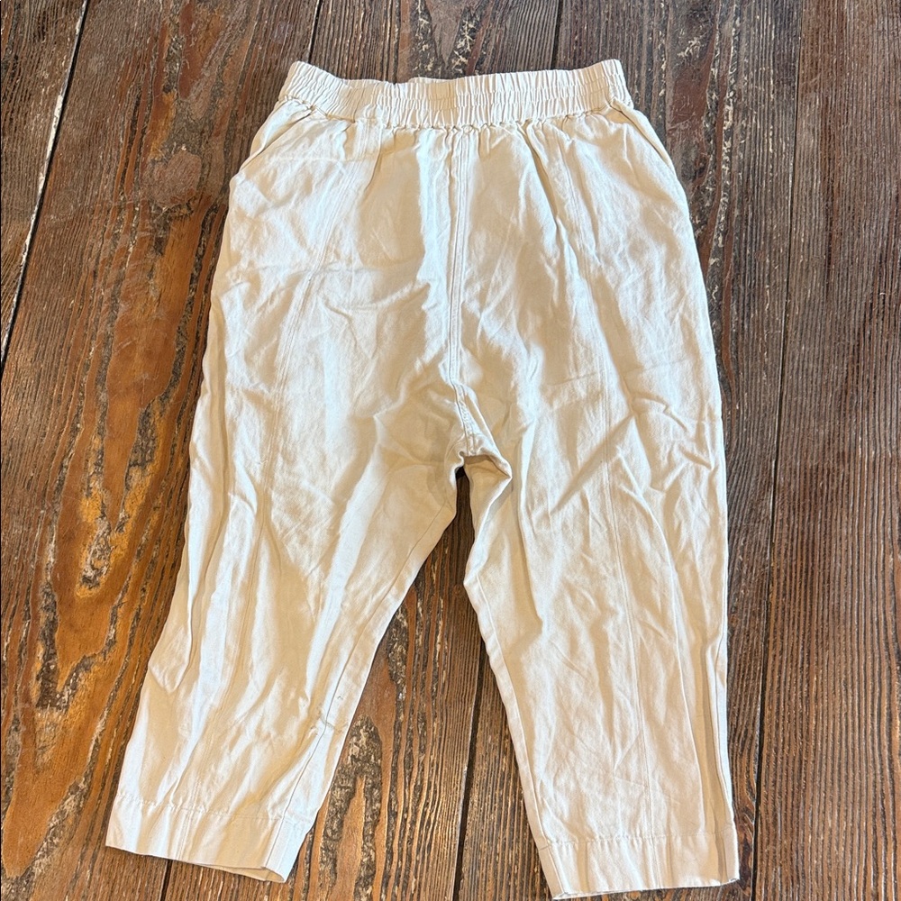 Apiece Apart Women’s Tan Elastic Waist Pants